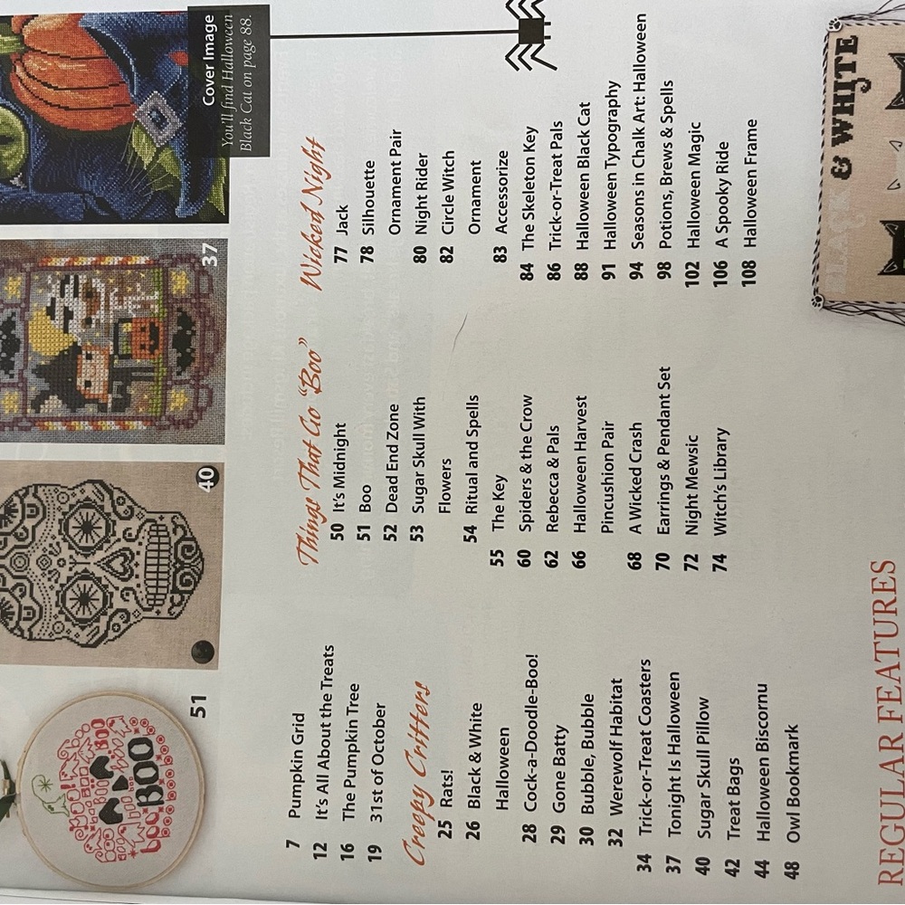Lot of 3 Halloween-theme crafting magazines - Picture 3 of 8
